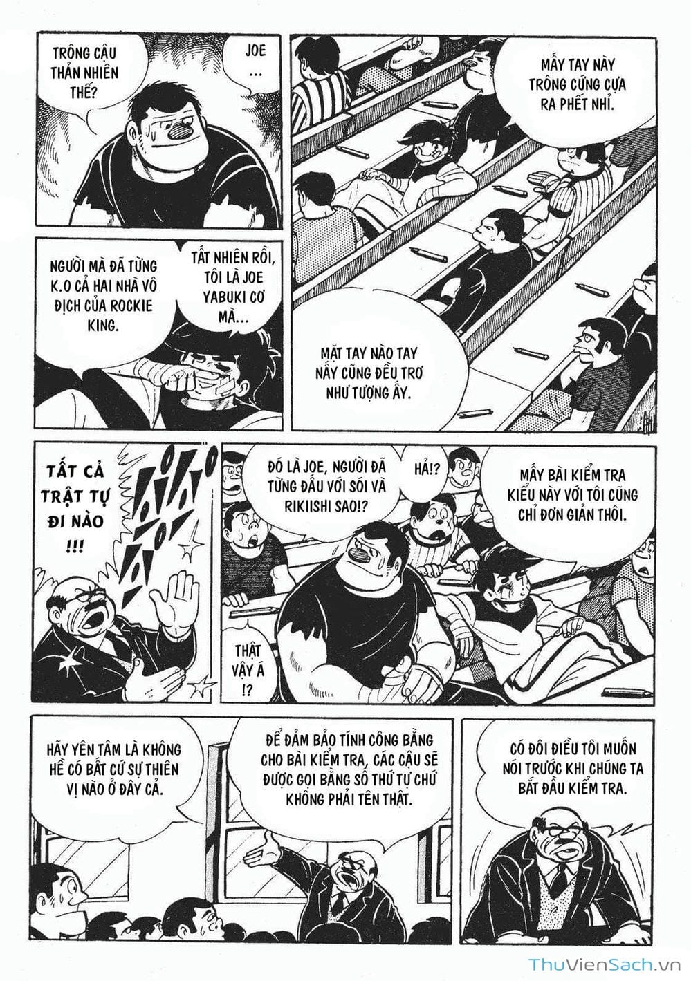 Truyện Tranh Thiết Quyền Lãng Tử - Ashita No Joe trang 5