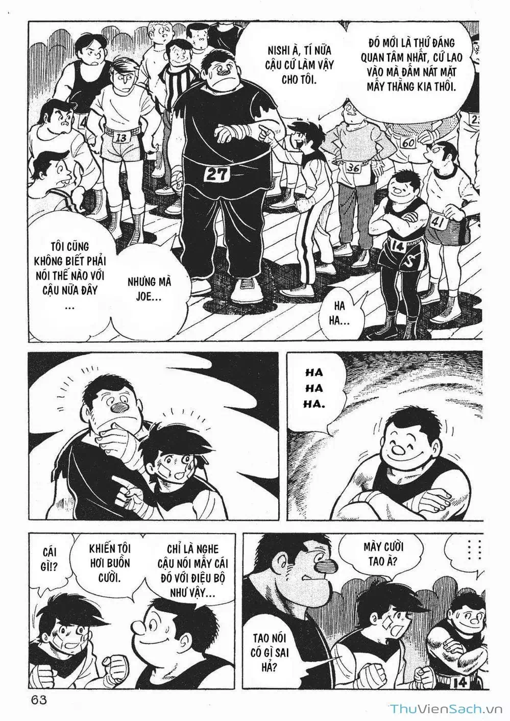 Truyện Tranh Thiết Quyền Lãng Tử - Ashita No Joe trang 5