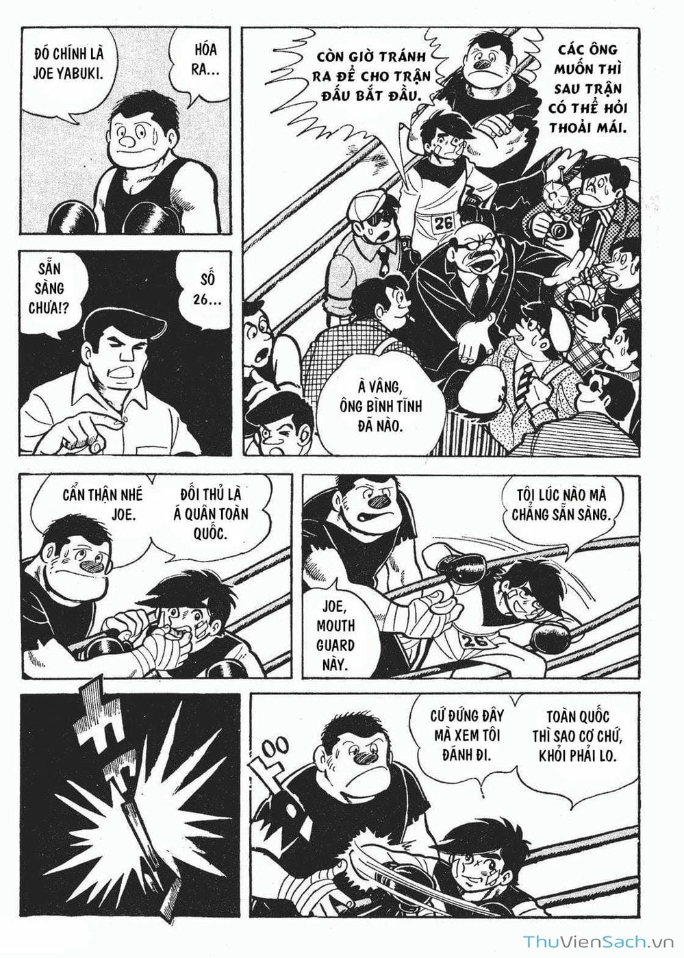 Truyện Tranh Thiết Quyền Lãng Tử - Ashita No Joe trang 5