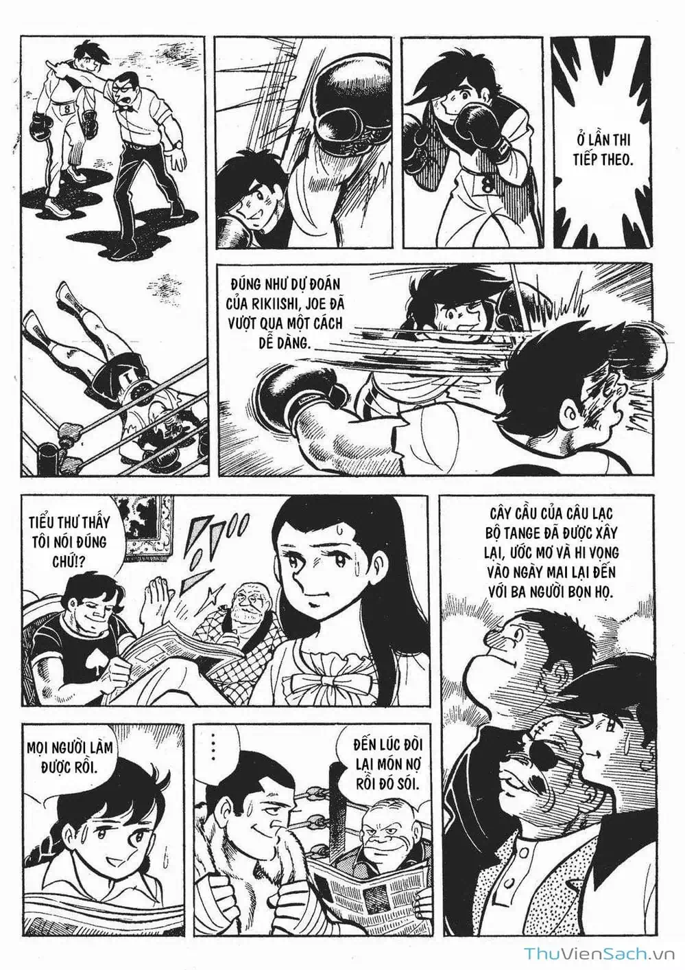 Truyện Tranh Thiết Quyền Lãng Tử - Ashita No Joe trang 5