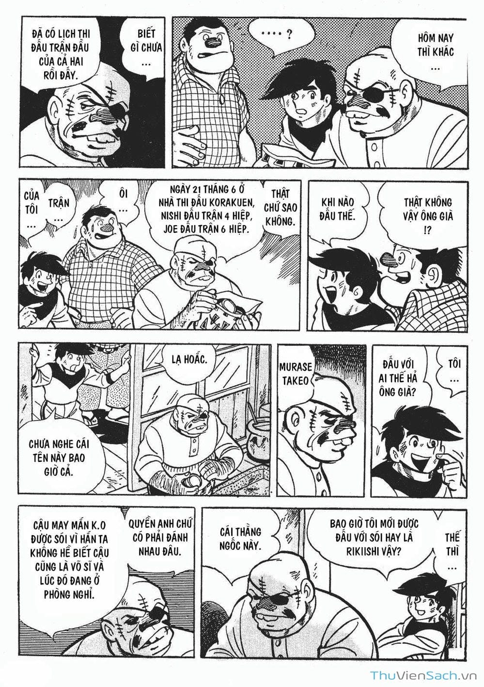 Truyện Tranh Thiết Quyền Lãng Tử - Ashita No Joe trang 5