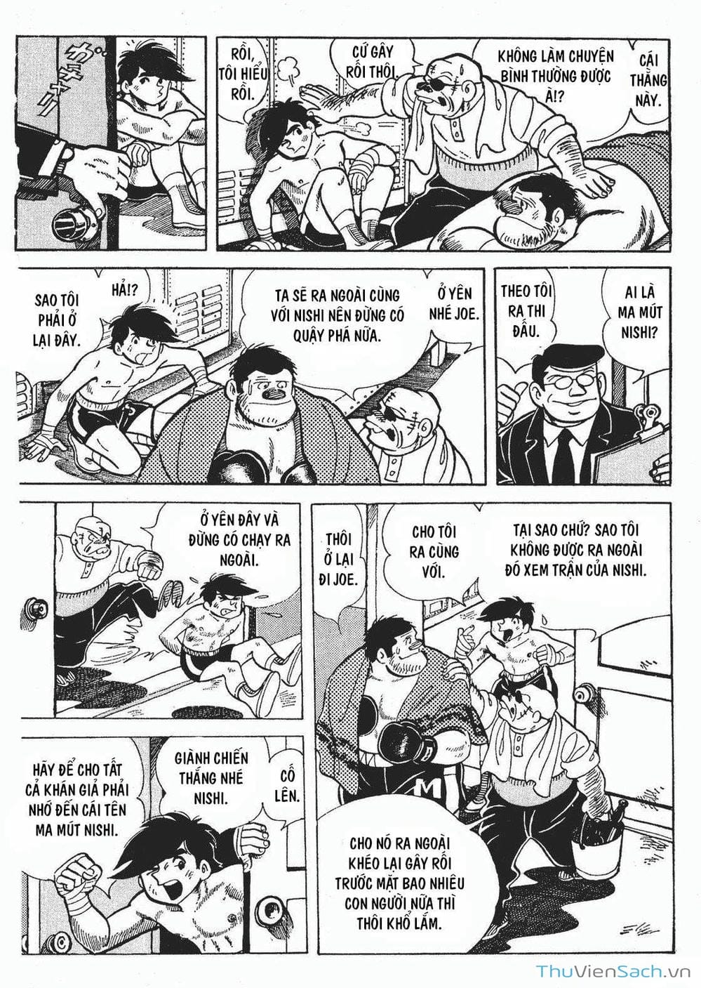 Truyện Tranh Thiết Quyền Lãng Tử - Ashita No Joe trang 5