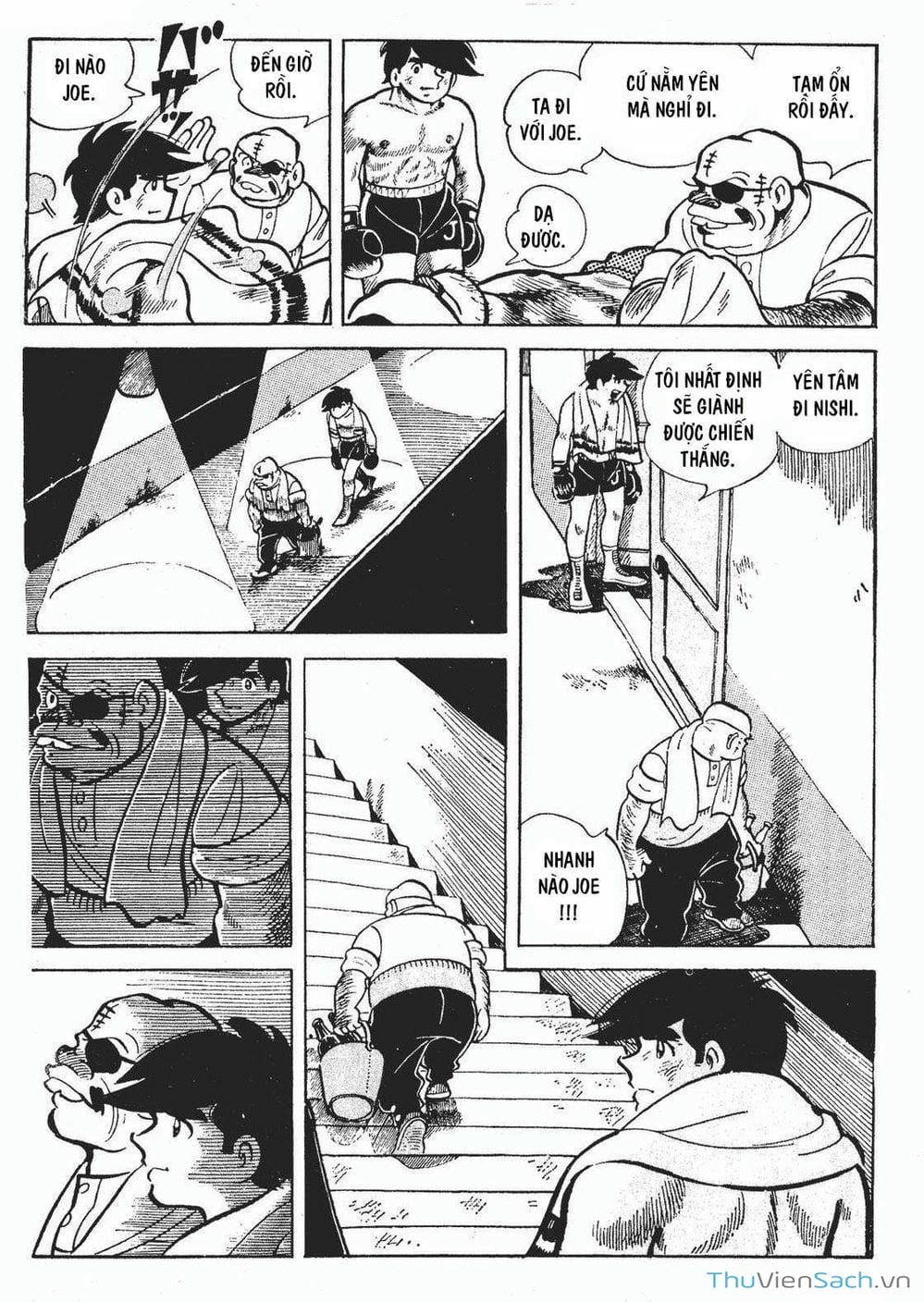 Truyện Tranh Thiết Quyền Lãng Tử - Ashita No Joe trang 5