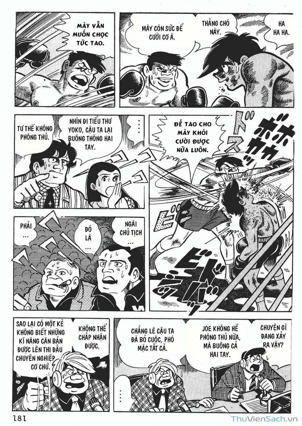 Truyện Tranh Thiết Quyền Lãng Tử - Ashita No Joe trang 5