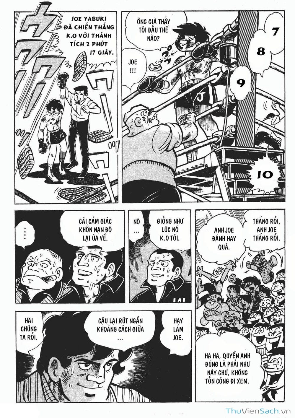 Truyện Tranh Thiết Quyền Lãng Tử - Ashita No Joe trang 5