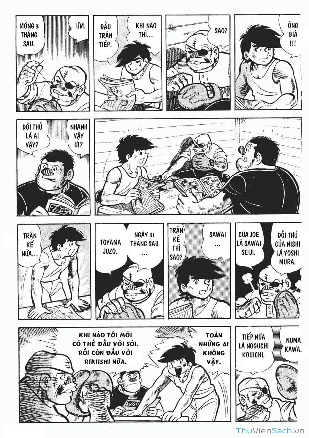 Truyện Tranh Thiết Quyền Lãng Tử - Ashita No Joe trang 5