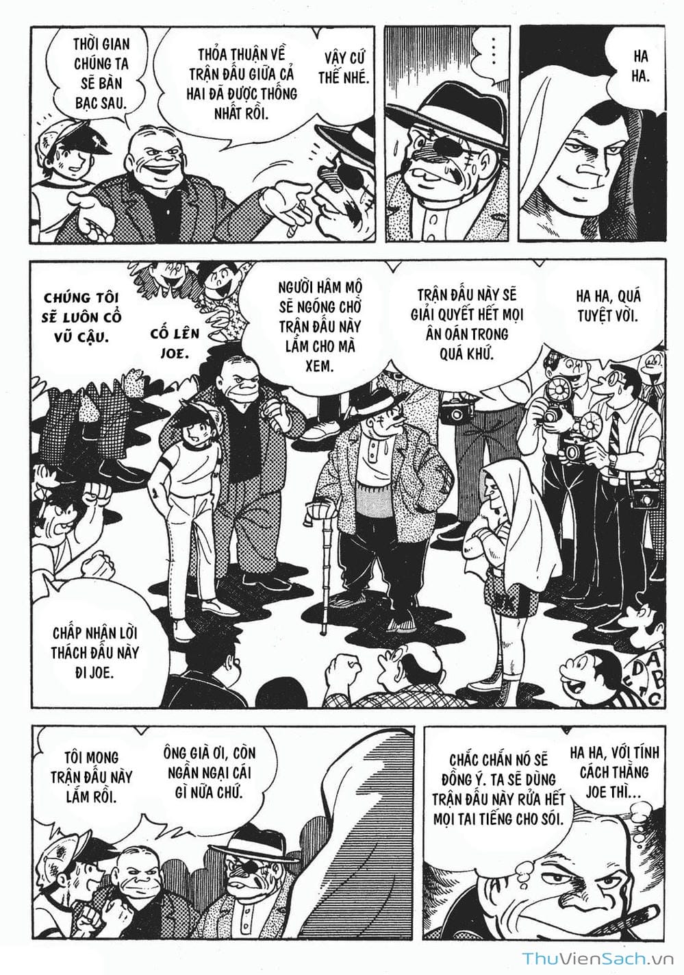 Truyện Tranh Thiết Quyền Lãng Tử - Ashita No Joe trang 5