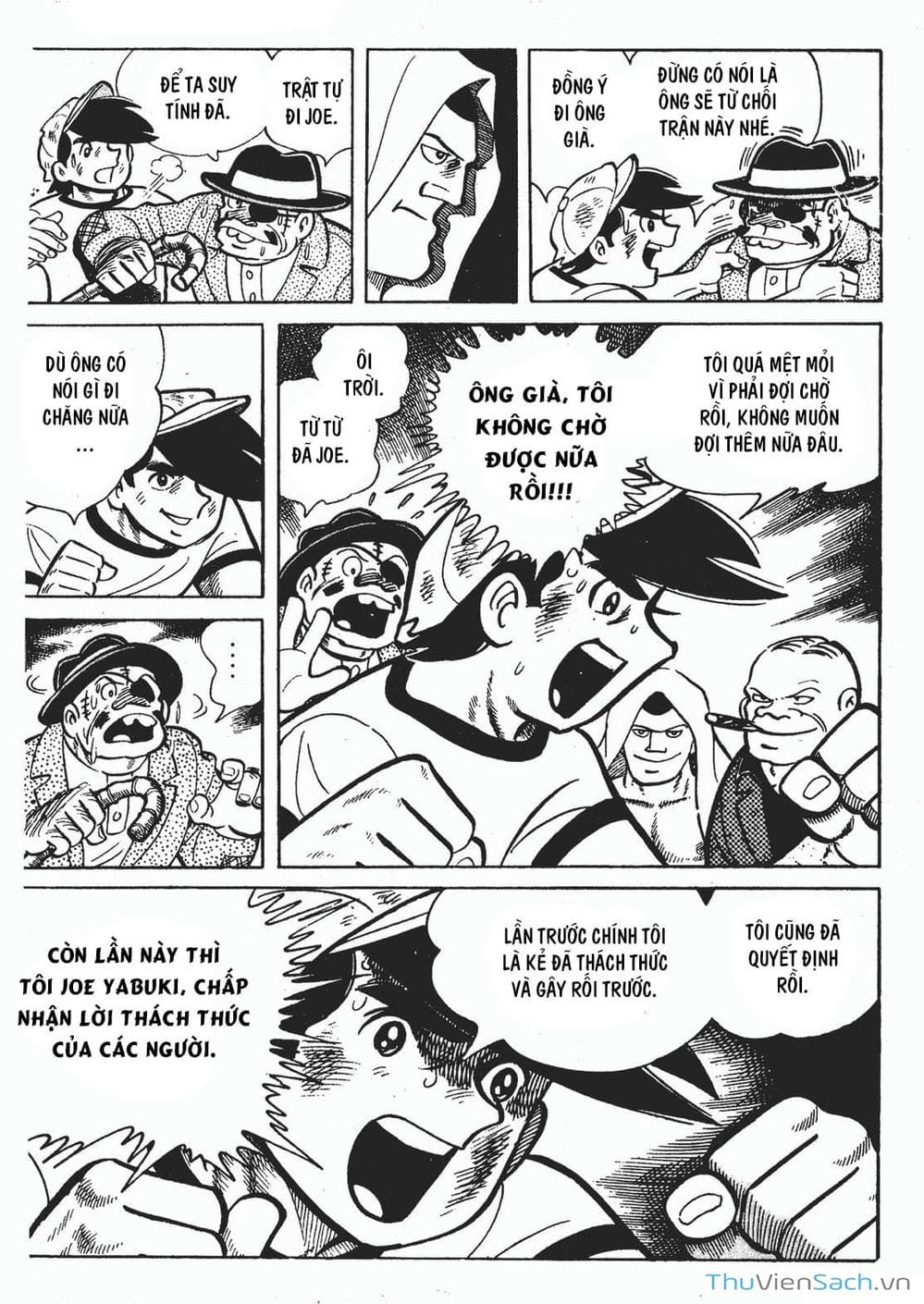 Truyện Tranh Thiết Quyền Lãng Tử - Ashita No Joe trang 5