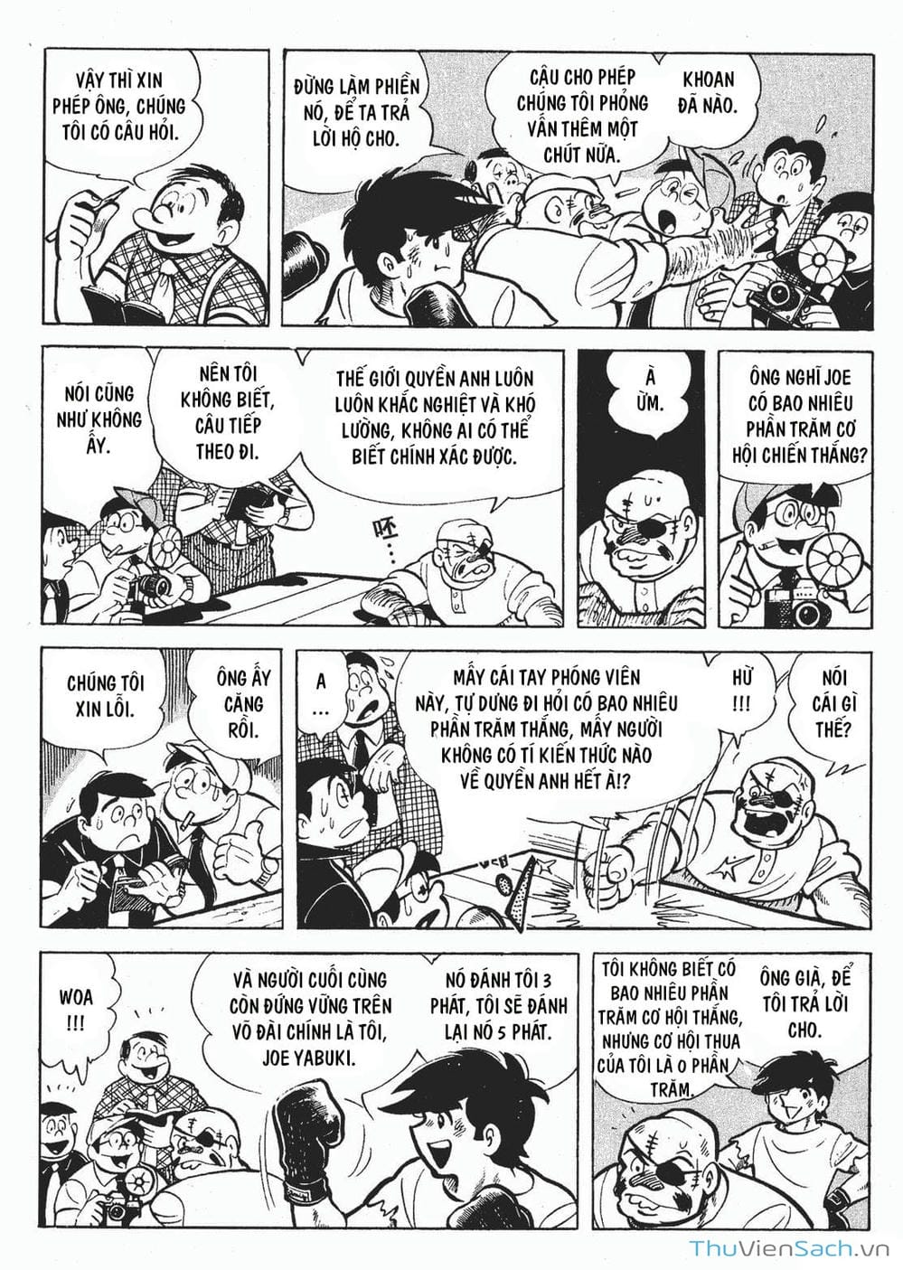 Truyện Tranh Thiết Quyền Lãng Tử - Ashita No Joe trang 5