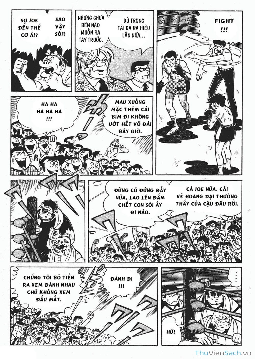 Truyện Tranh Thiết Quyền Lãng Tử - Ashita No Joe trang 5