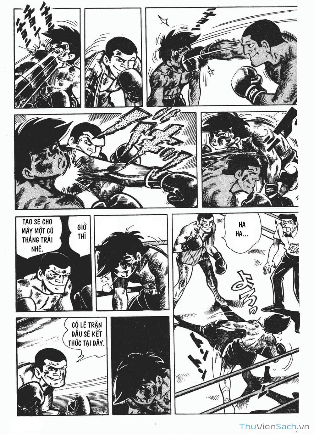 Truyện Tranh Thiết Quyền Lãng Tử - Ashita No Joe trang 1464