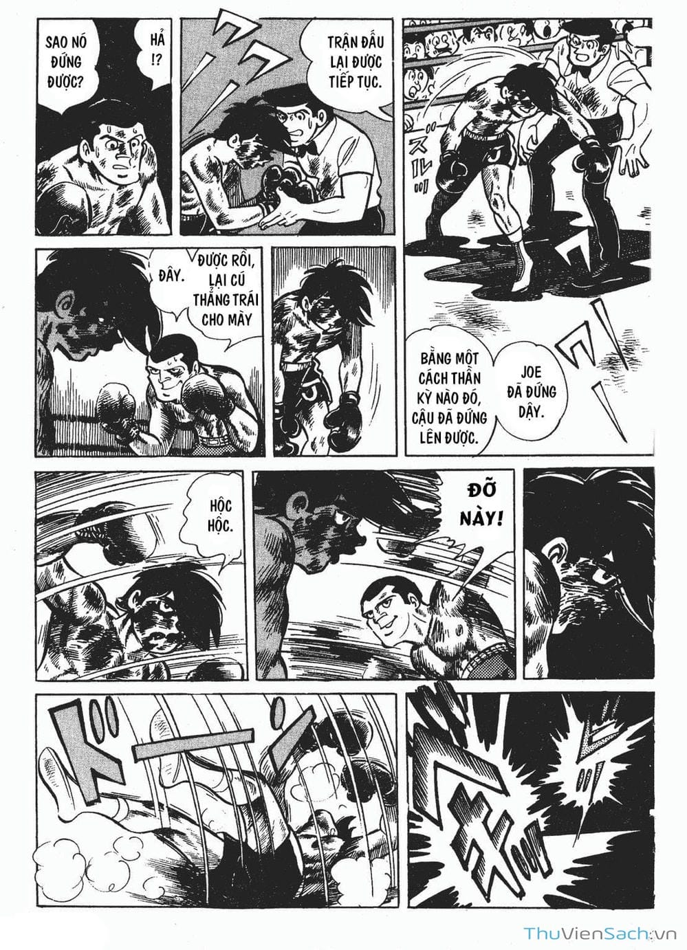 Truyện Tranh Thiết Quyền Lãng Tử - Ashita No Joe trang 1466