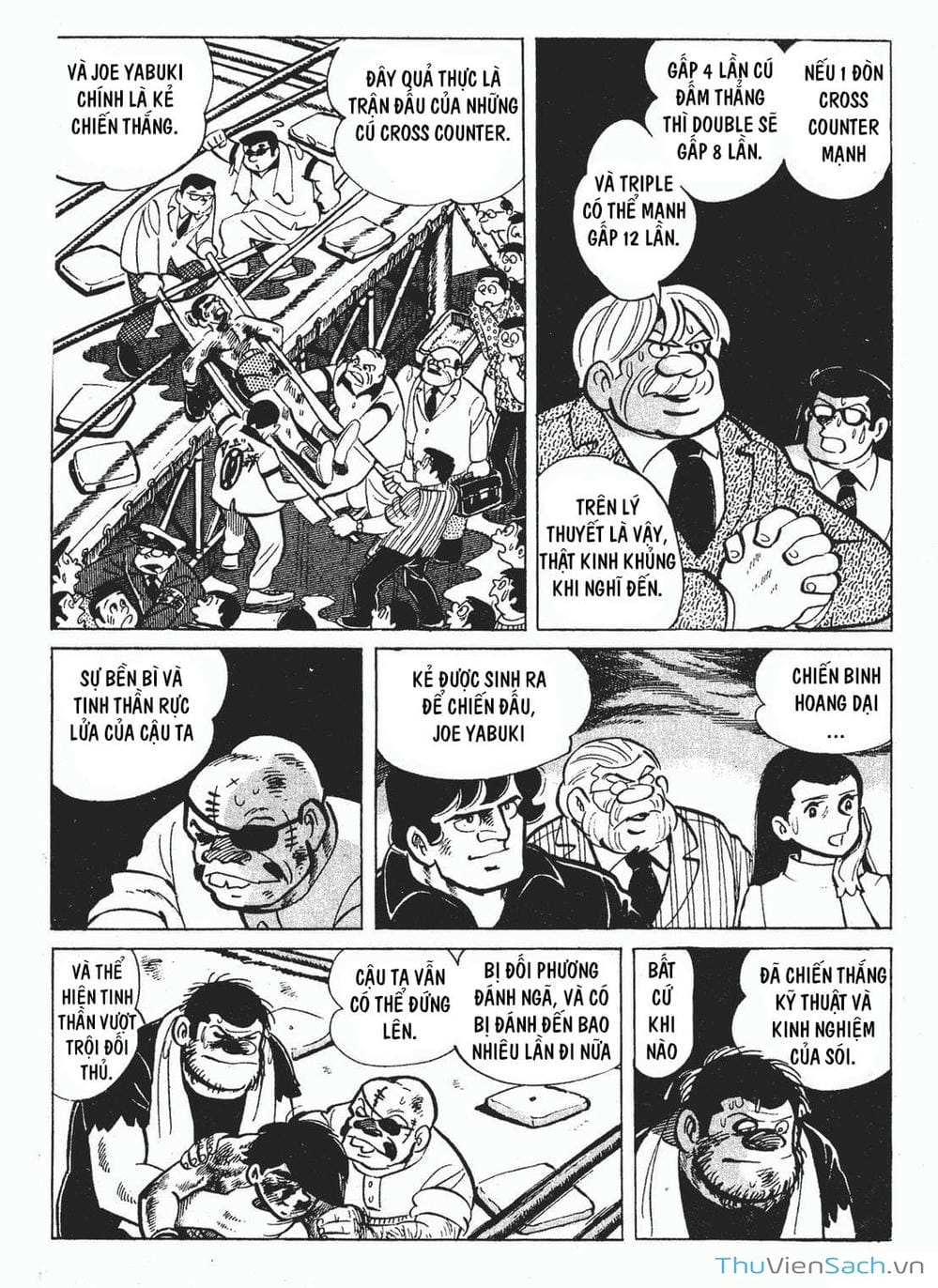 Truyện Tranh Thiết Quyền Lãng Tử - Ashita No Joe trang 1479