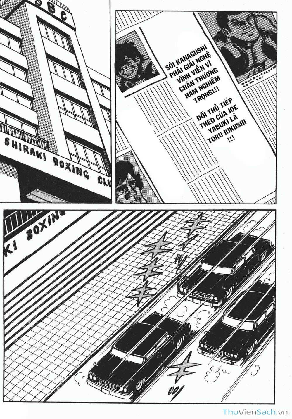 Truyện Tranh Thiết Quyền Lãng Tử - Ashita No Joe trang 5