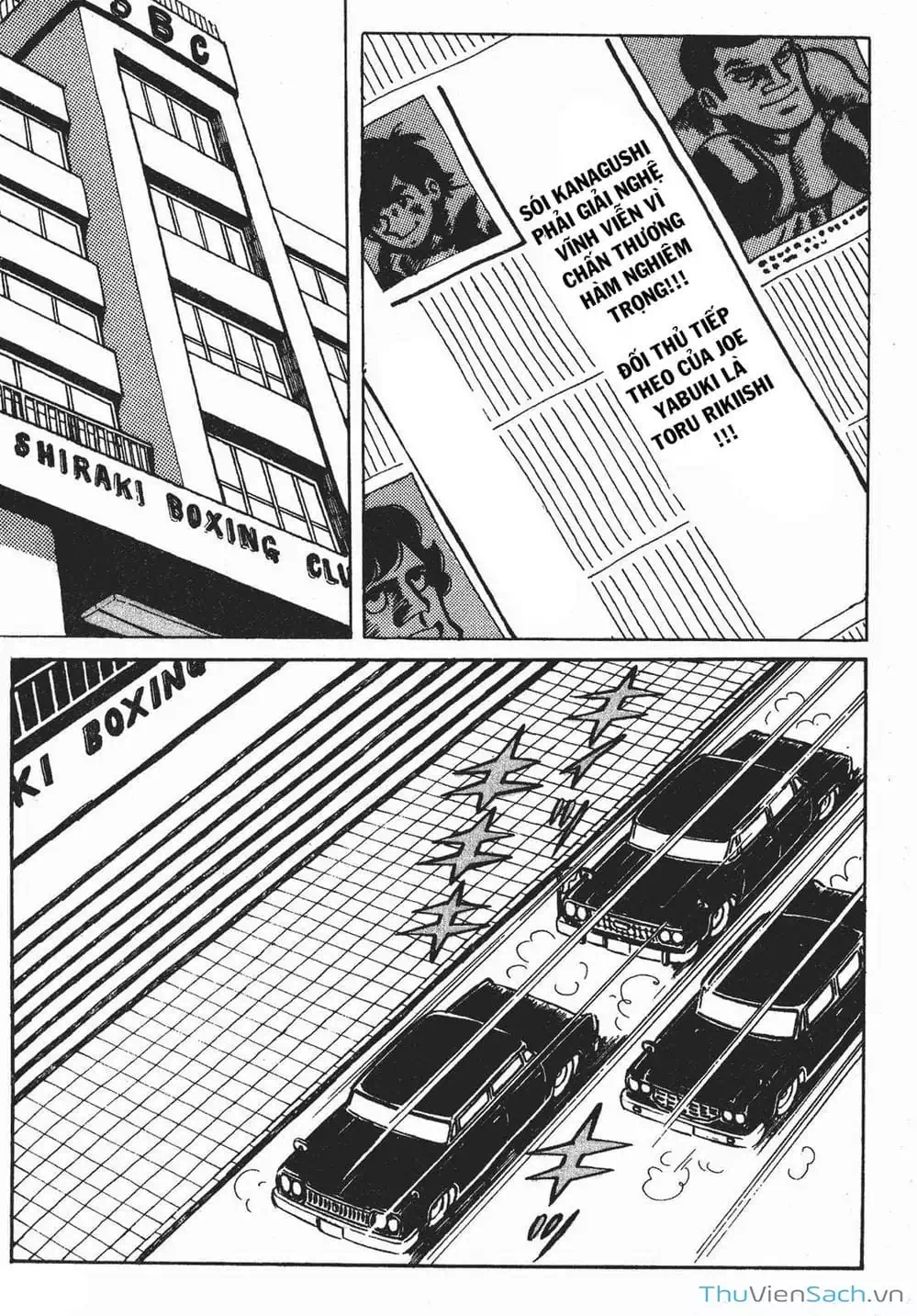 Truyện Tranh Thiết Quyền Lãng Tử - Ashita No Joe trang 5