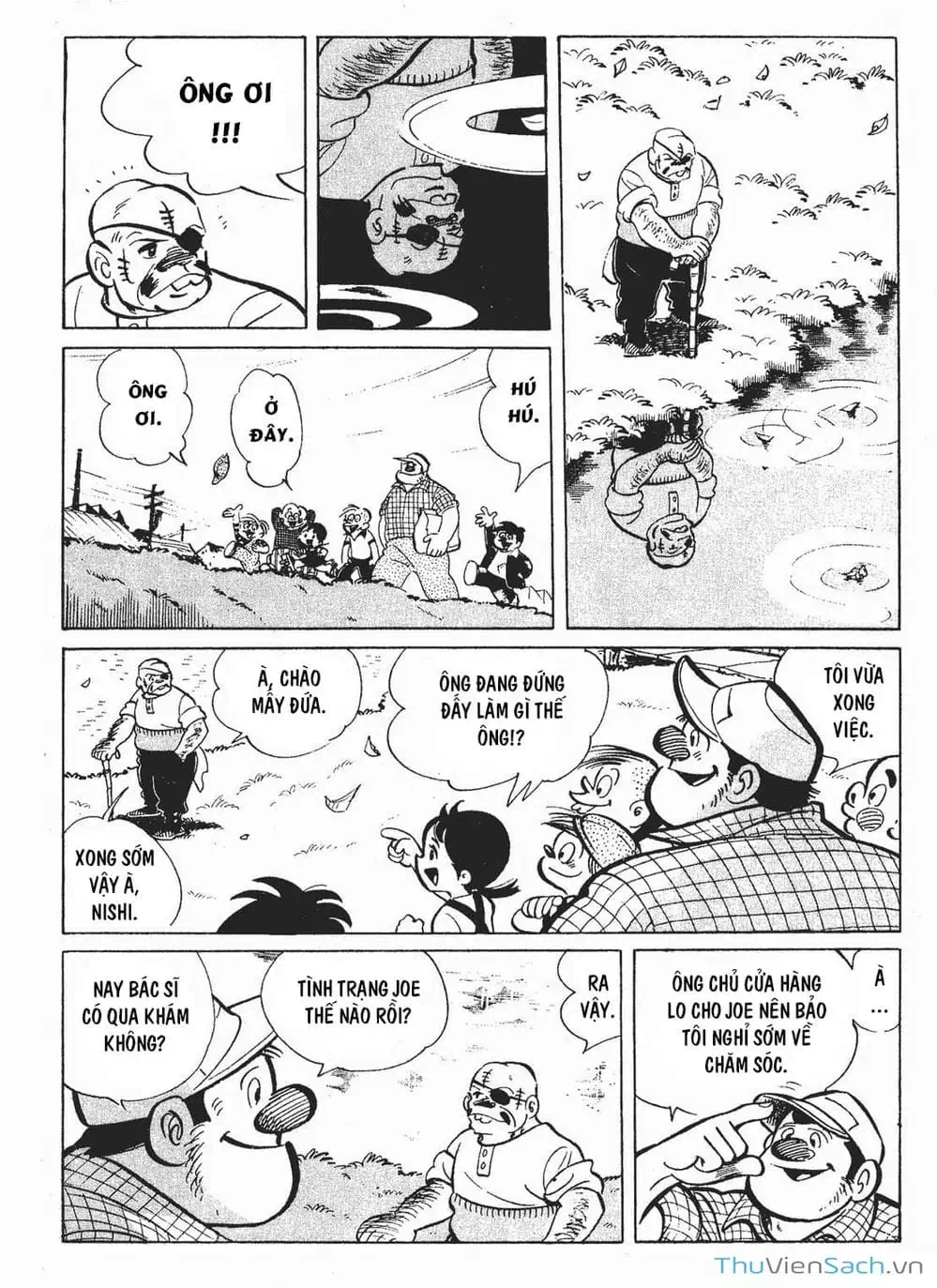 Truyện Tranh Thiết Quyền Lãng Tử - Ashita No Joe trang 5