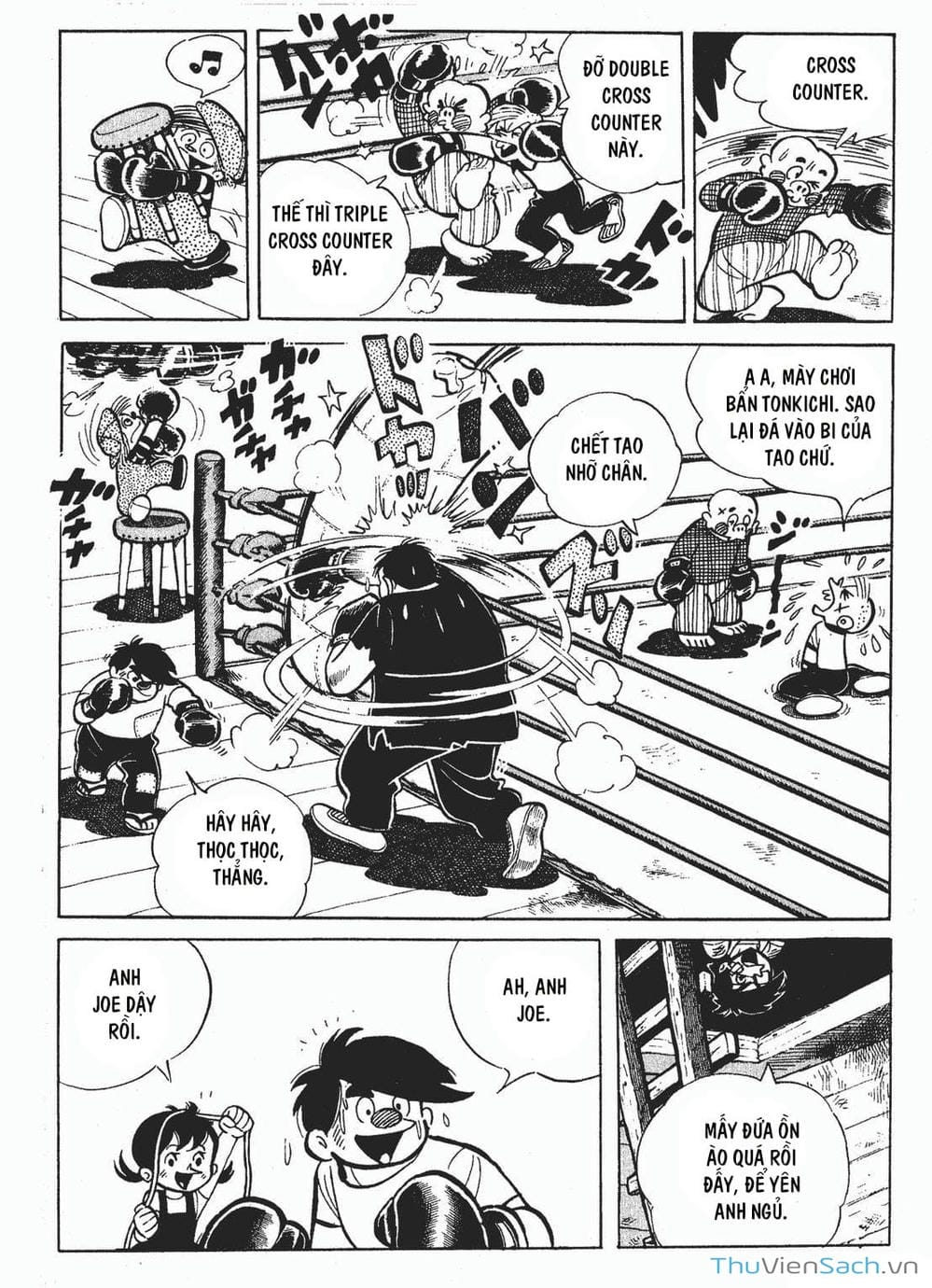 Truyện Tranh Thiết Quyền Lãng Tử - Ashita No Joe trang 5