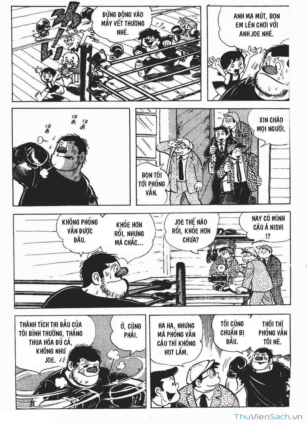 Truyện Tranh Thiết Quyền Lãng Tử - Ashita No Joe trang 5