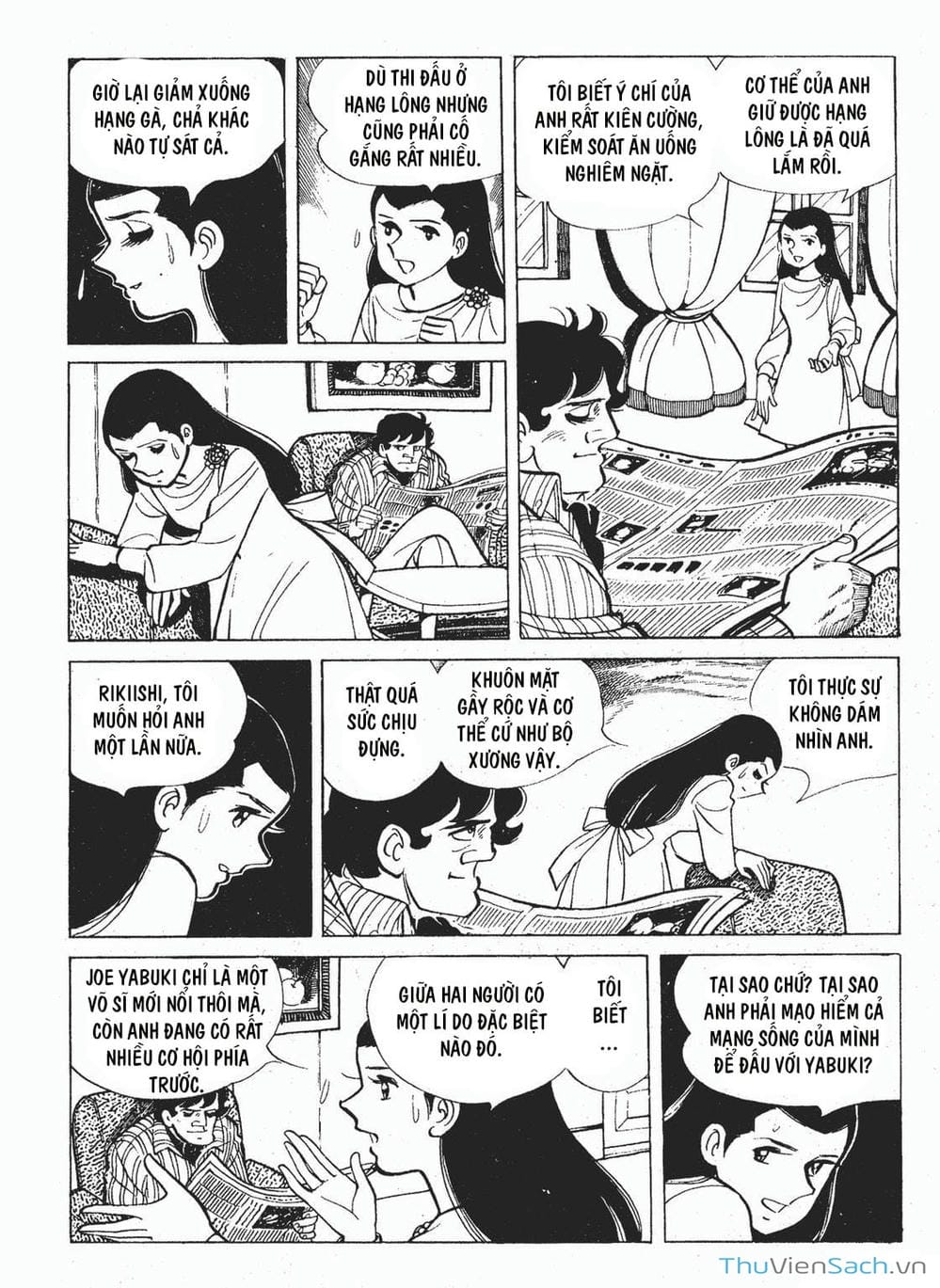 Truyện Tranh Thiết Quyền Lãng Tử - Ashita No Joe trang 5