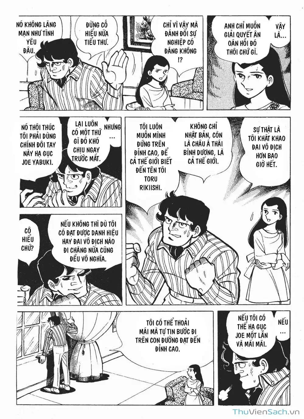 Truyện Tranh Thiết Quyền Lãng Tử - Ashita No Joe trang 5