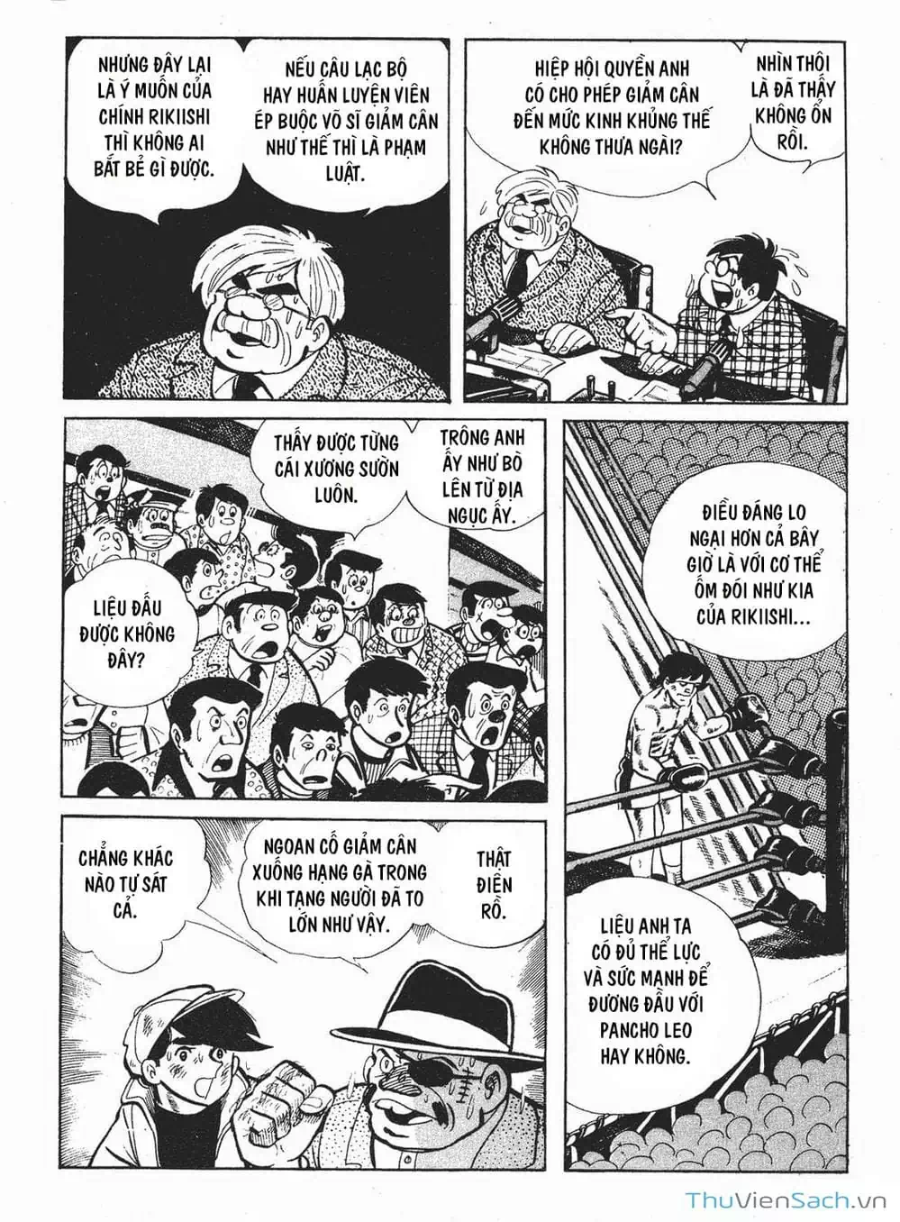 Truyện Tranh Thiết Quyền Lãng Tử - Ashita No Joe trang 5