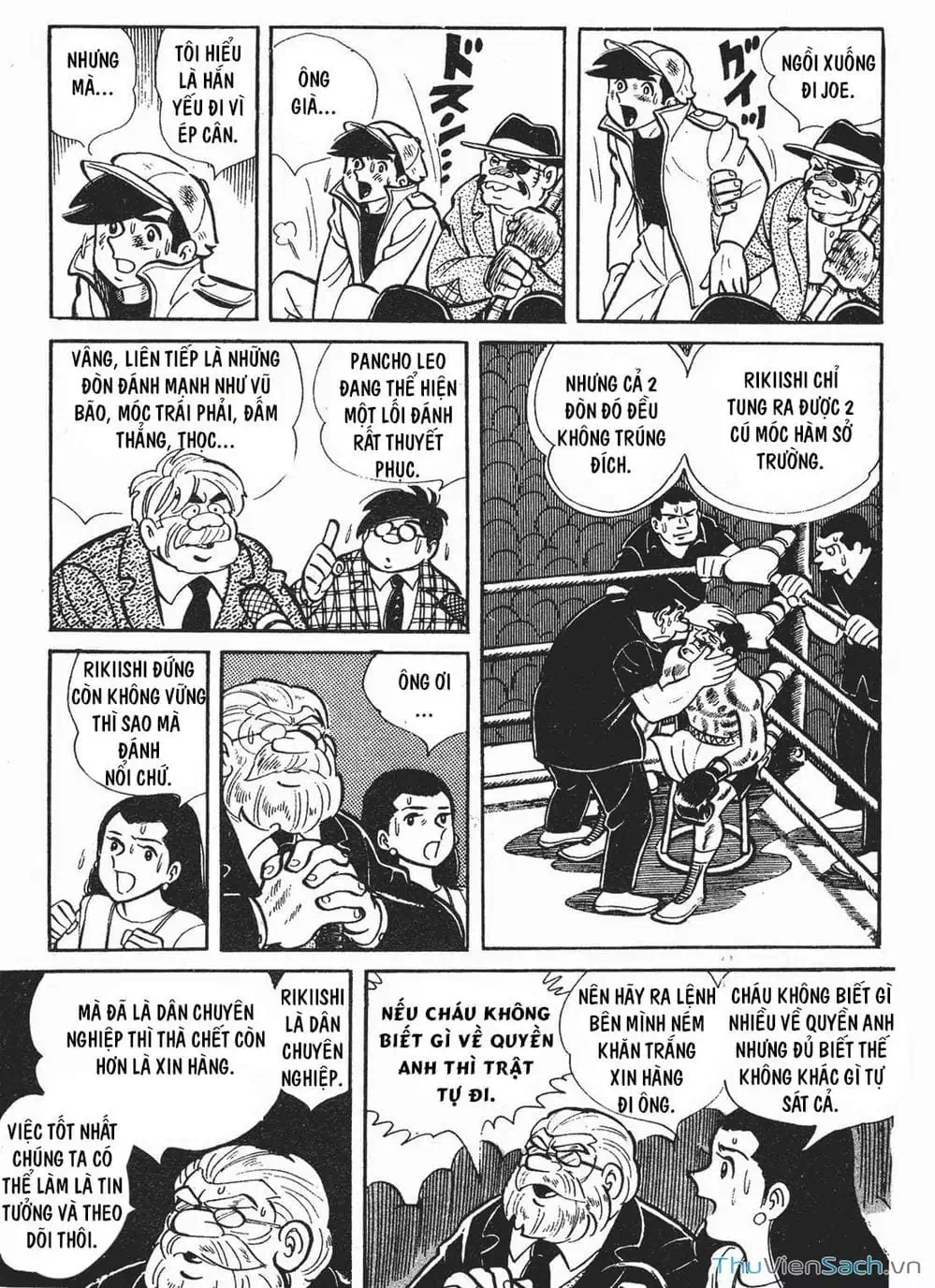 Truyện Tranh Thiết Quyền Lãng Tử - Ashita No Joe trang 5