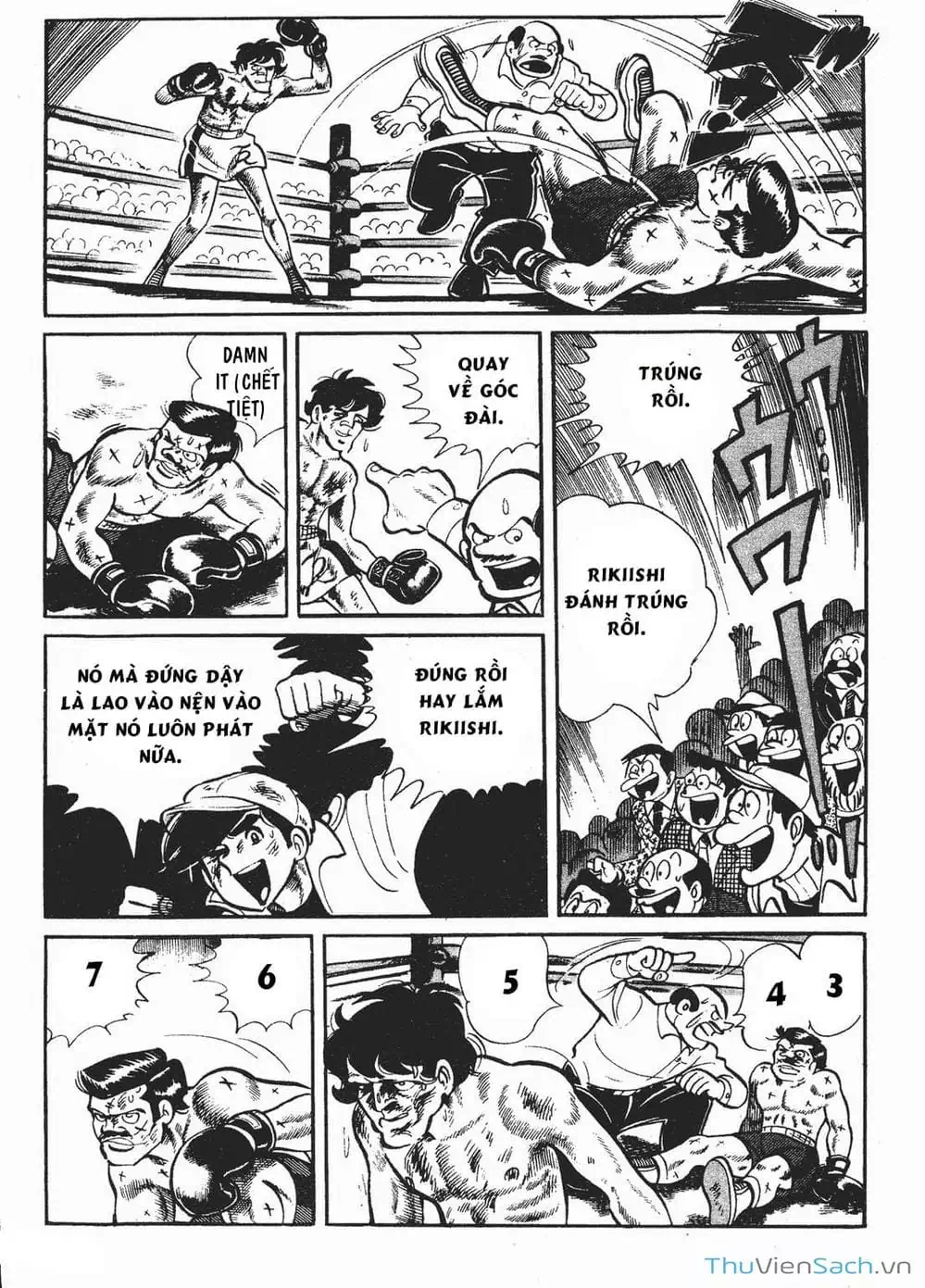 Truyện Tranh Thiết Quyền Lãng Tử - Ashita No Joe trang 5