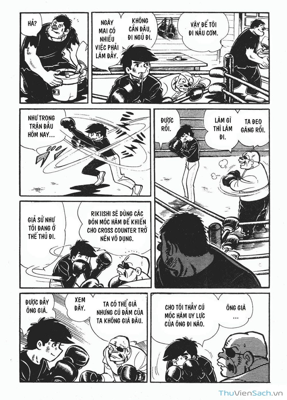 Truyện Tranh Thiết Quyền Lãng Tử - Ashita No Joe trang 1588