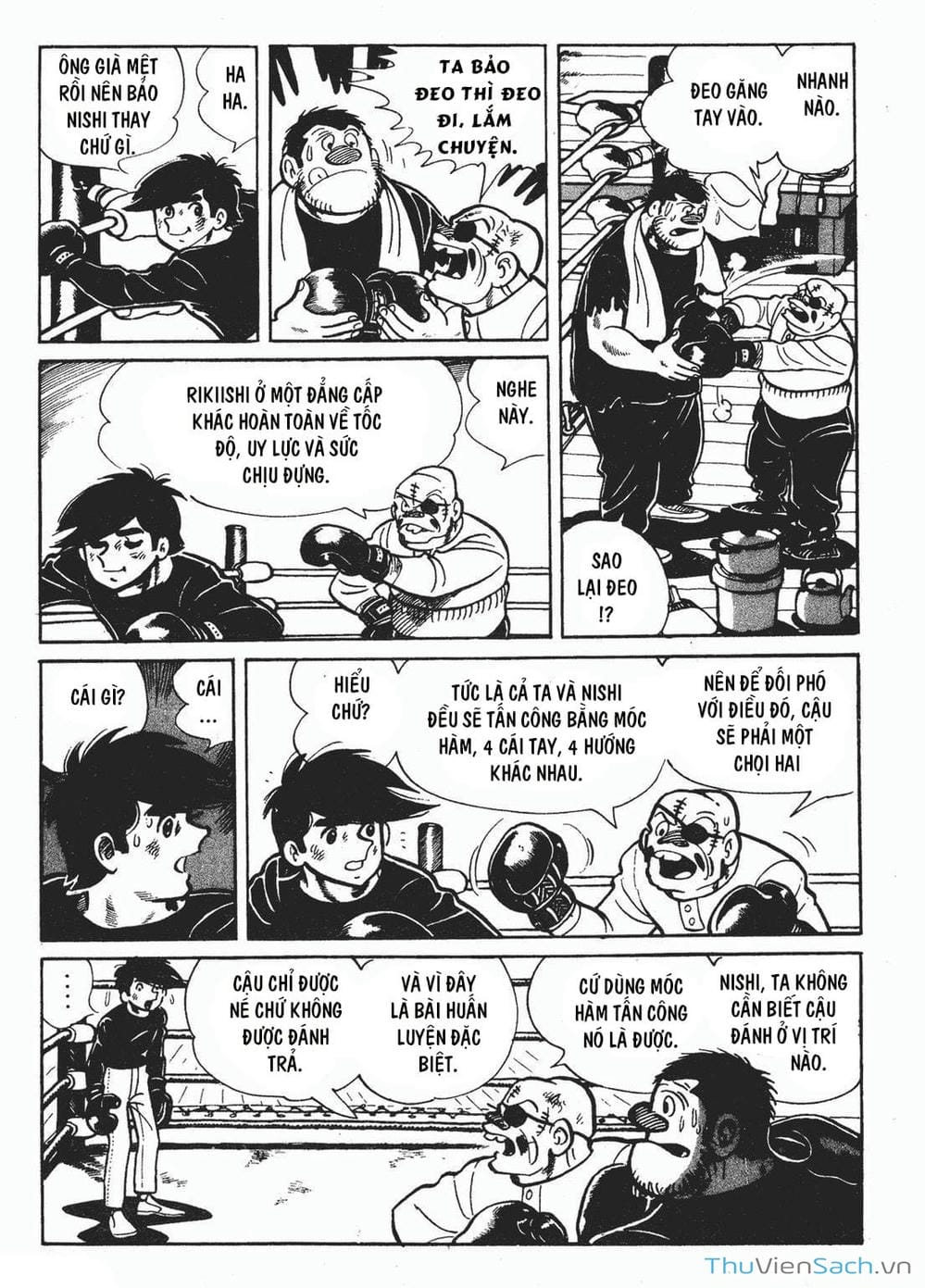 Truyện Tranh Thiết Quyền Lãng Tử - Ashita No Joe trang 1593