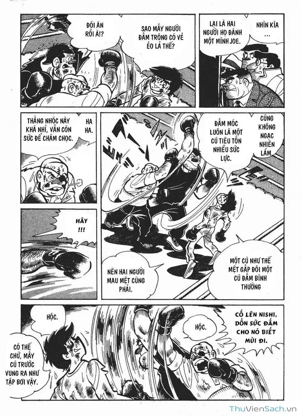 Truyện Tranh Thiết Quyền Lãng Tử - Ashita No Joe trang 5