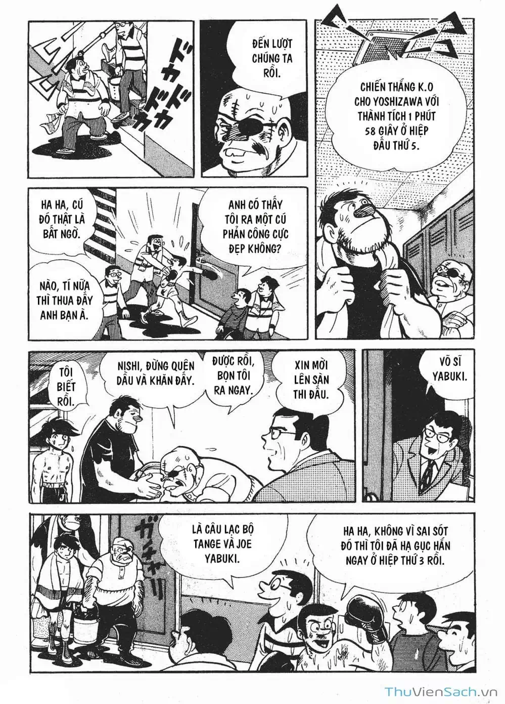 Truyện Tranh Thiết Quyền Lãng Tử - Ashita No Joe trang 5