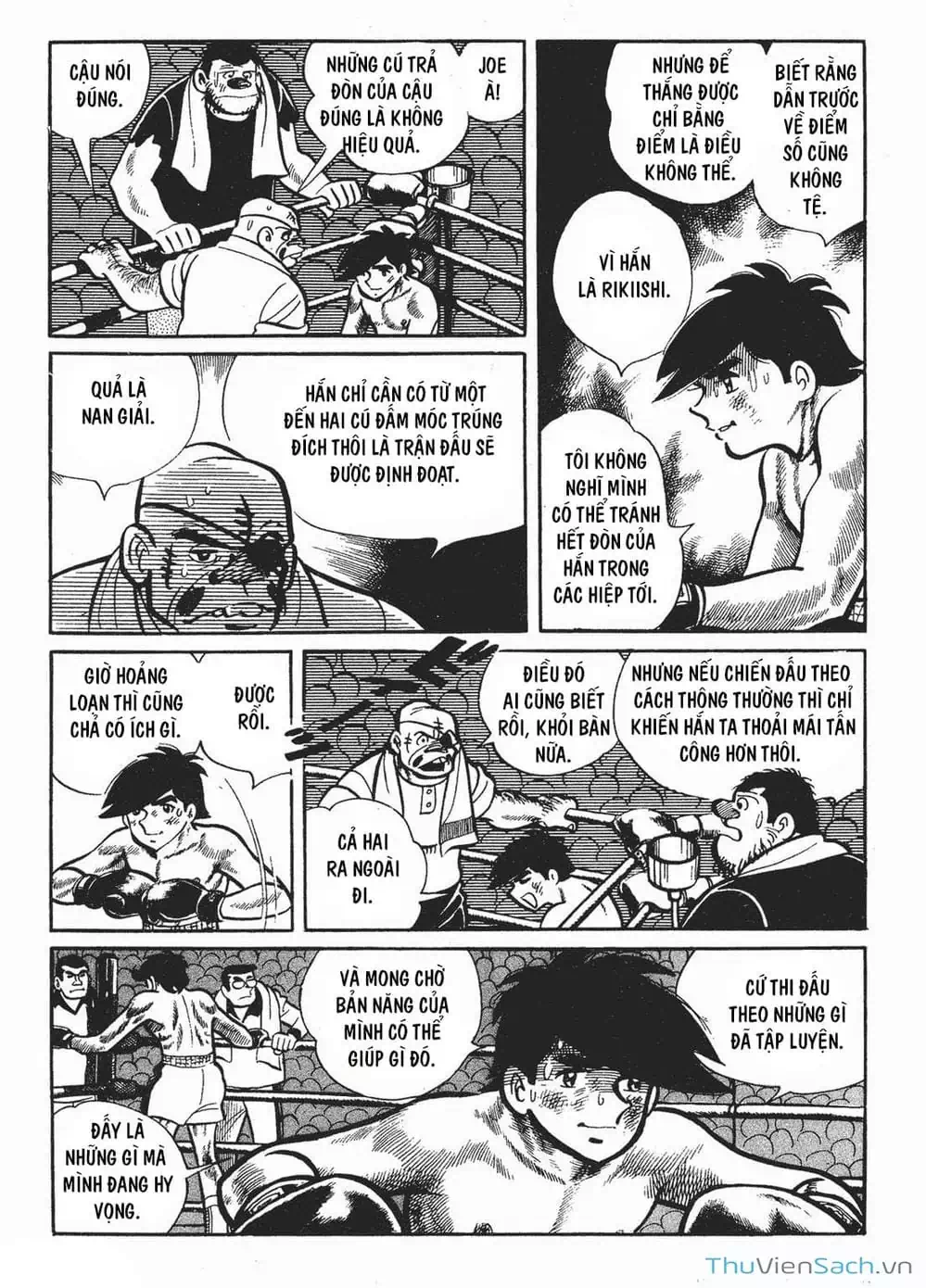 Truyện Tranh Thiết Quyền Lãng Tử - Ashita No Joe trang 5