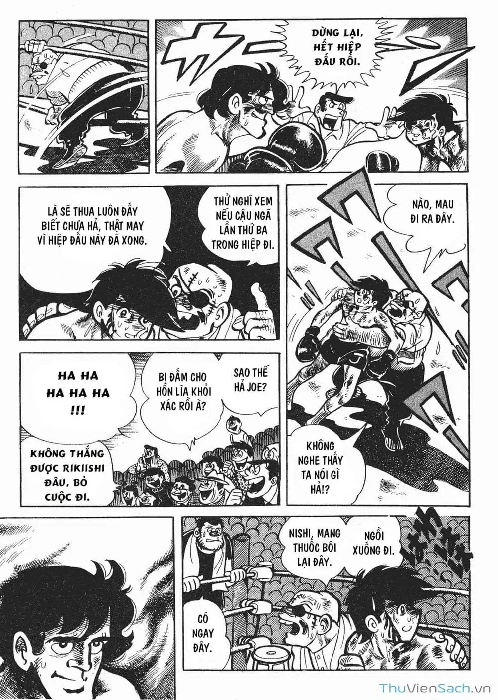 Truyện Tranh Thiết Quyền Lãng Tử - Ashita No Joe trang 5