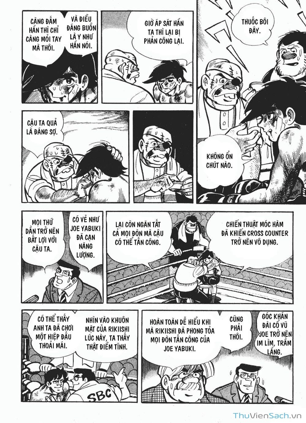 Truyện Tranh Thiết Quyền Lãng Tử - Ashita No Joe trang 1712