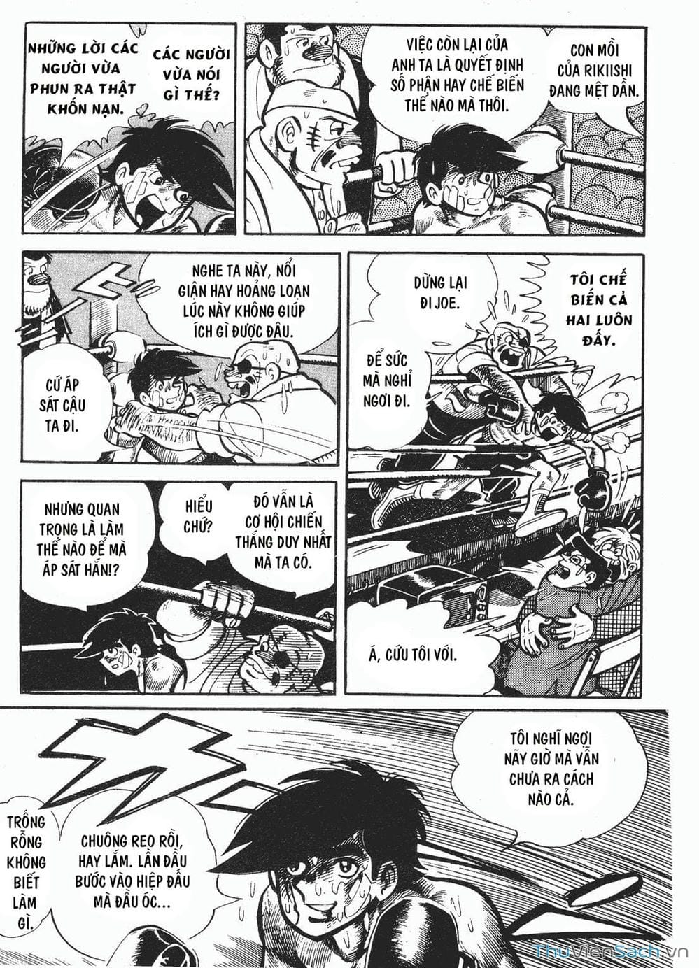 Truyện Tranh Thiết Quyền Lãng Tử - Ashita No Joe trang 5