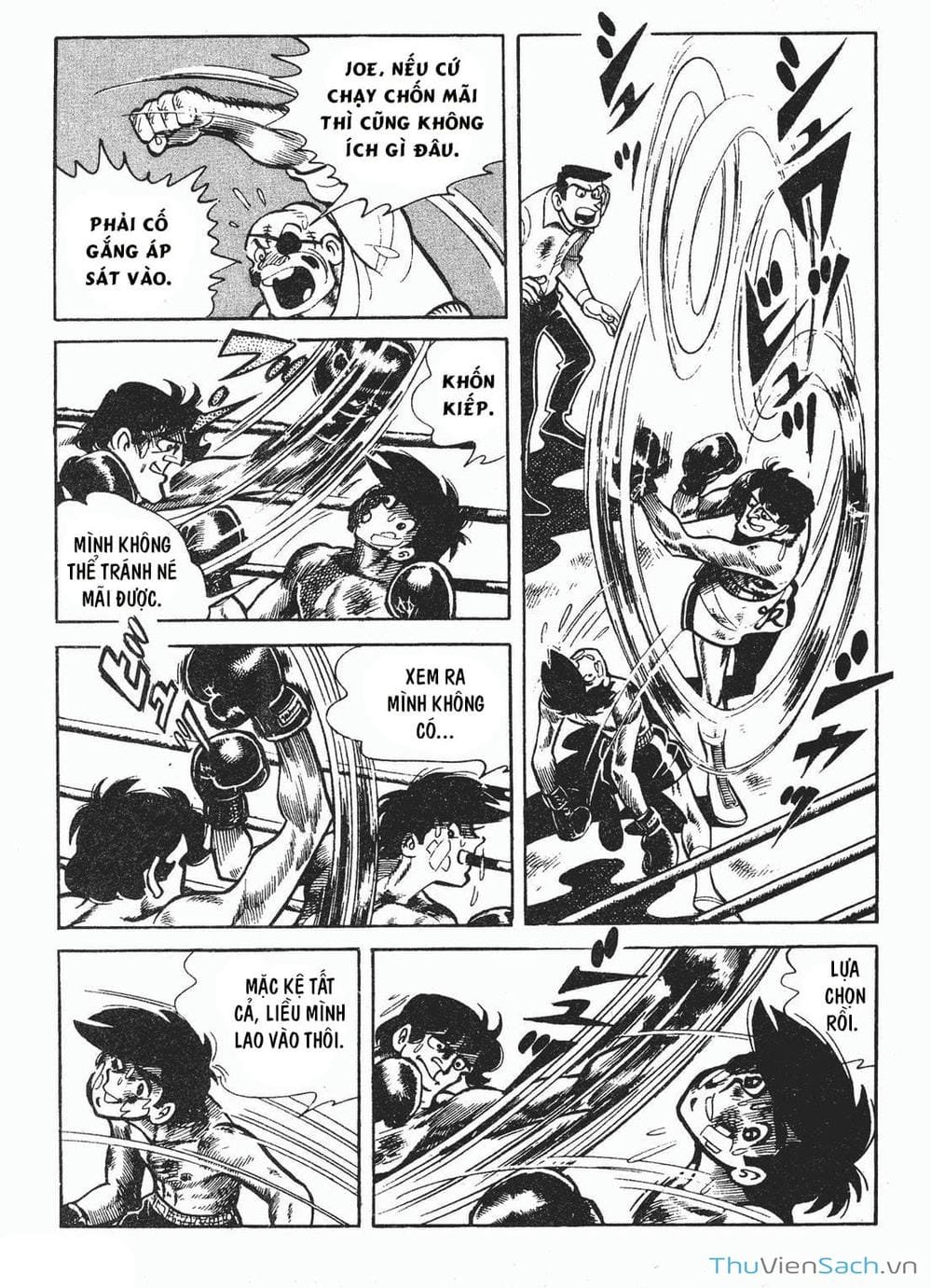 Truyện Tranh Thiết Quyền Lãng Tử - Ashita No Joe trang 1717
