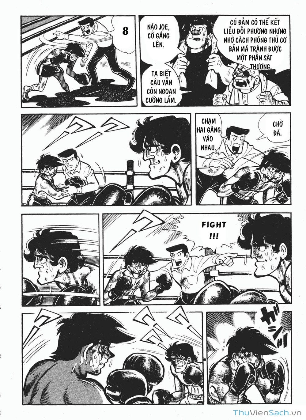 Truyện Tranh Thiết Quyền Lãng Tử - Ashita No Joe trang 5