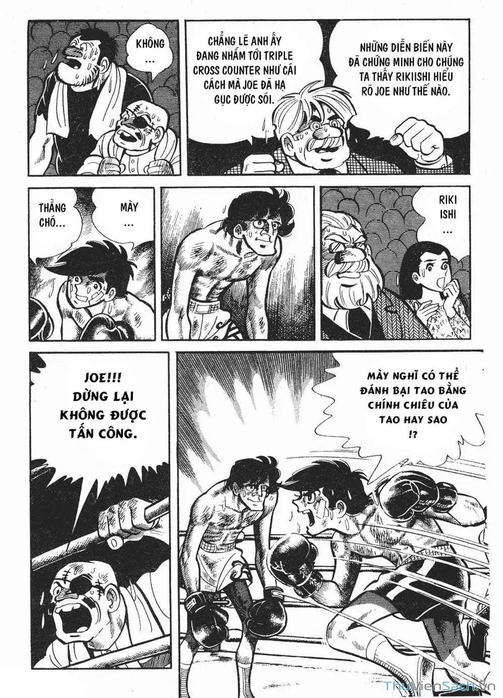 Truyện Tranh Thiết Quyền Lãng Tử - Ashita No Joe trang 5