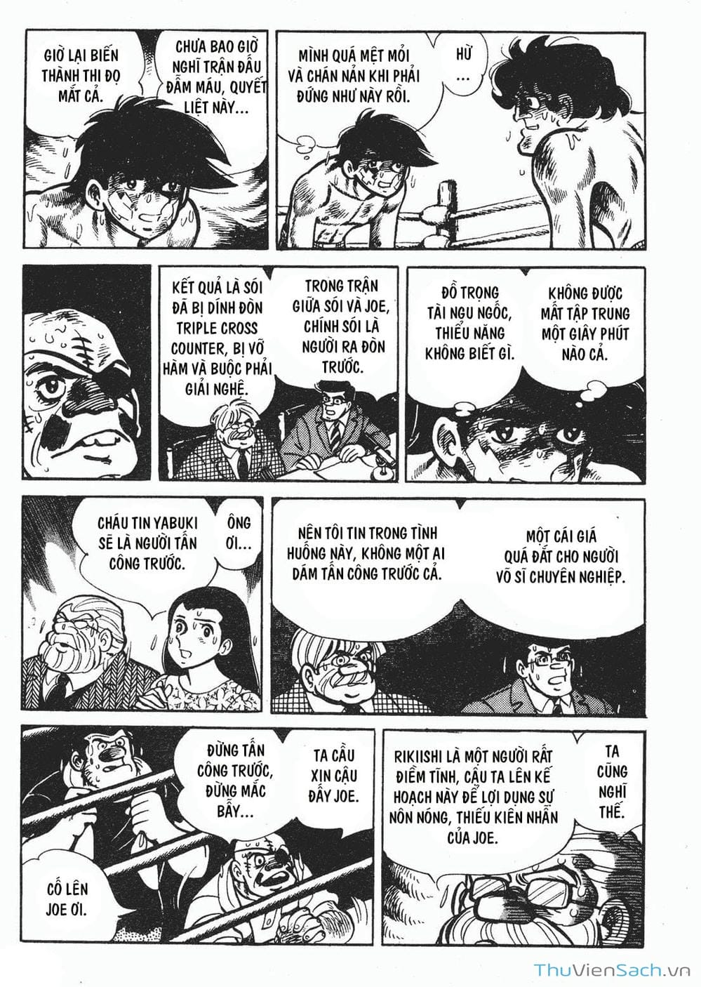 Truyện Tranh Thiết Quyền Lãng Tử - Ashita No Joe trang 5