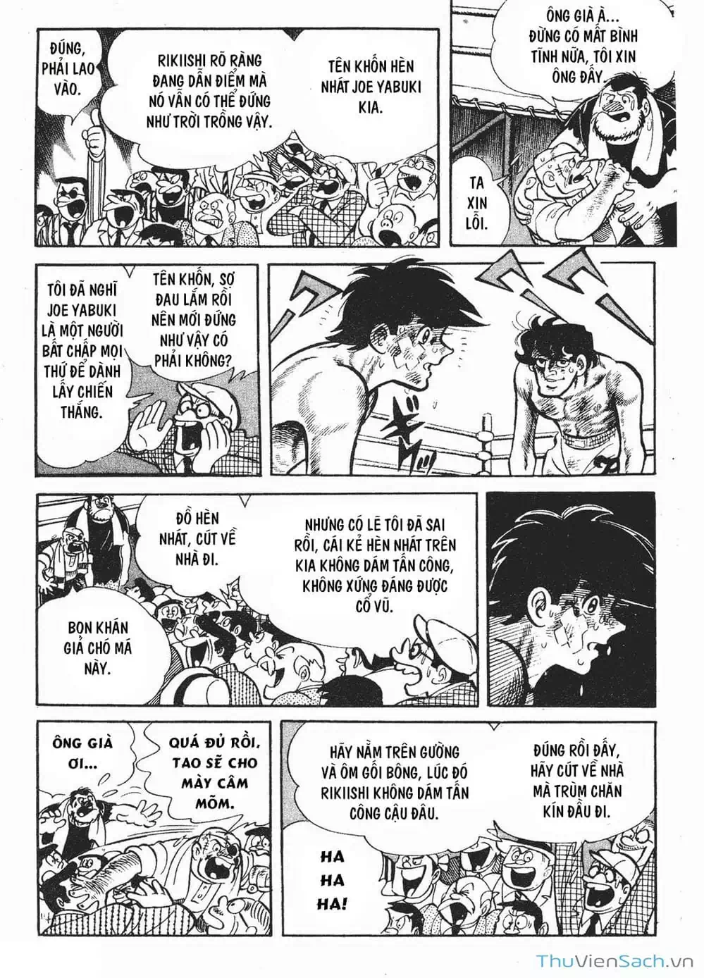 Truyện Tranh Thiết Quyền Lãng Tử - Ashita No Joe trang 5