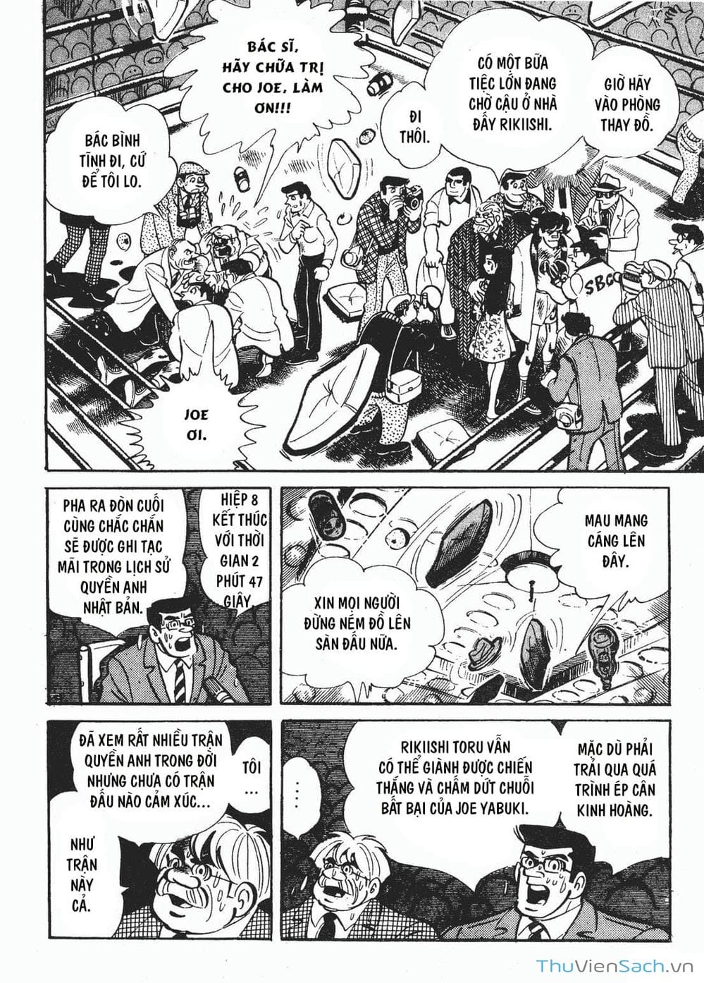 Truyện Tranh Thiết Quyền Lãng Tử - Ashita No Joe trang 5