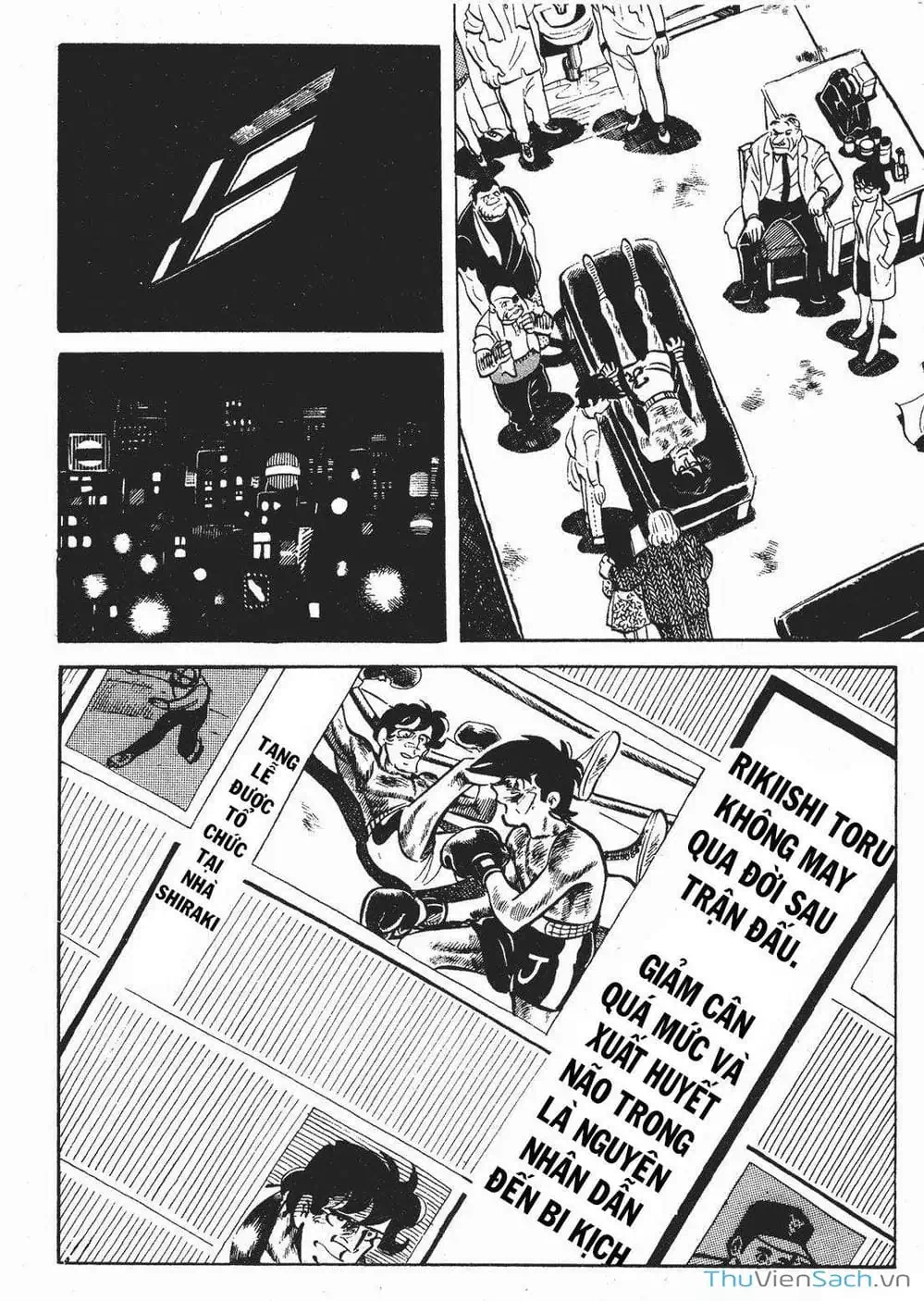 Truyện Tranh Thiết Quyền Lãng Tử - Ashita No Joe trang 5