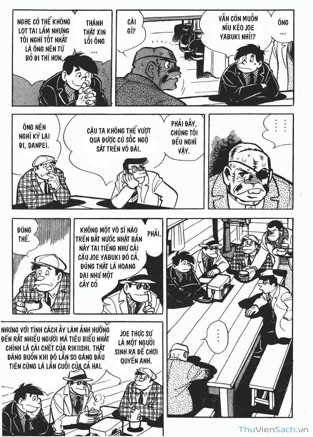 Truyện Tranh Thiết Quyền Lãng Tử - Ashita No Joe trang 5