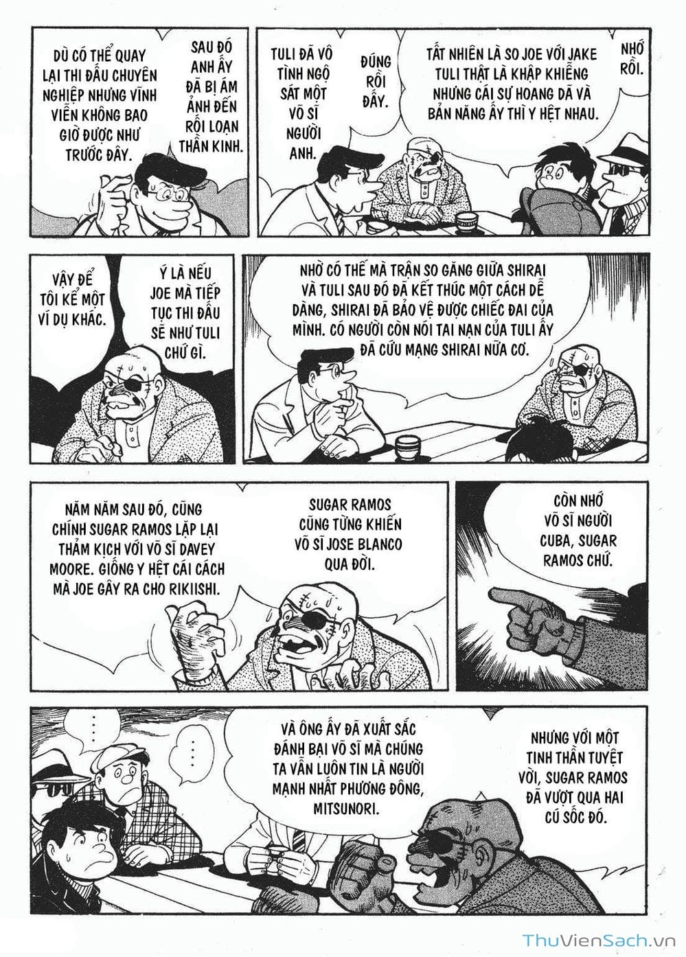 Truyện Tranh Thiết Quyền Lãng Tử - Ashita No Joe trang 5