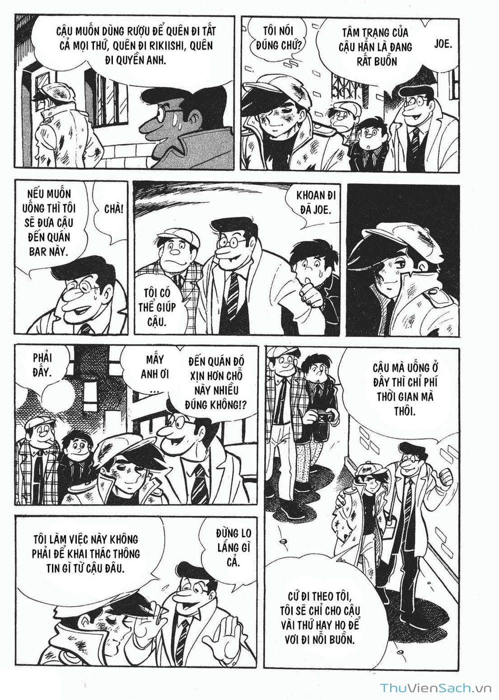 Truyện Tranh Thiết Quyền Lãng Tử - Ashita No Joe trang 5