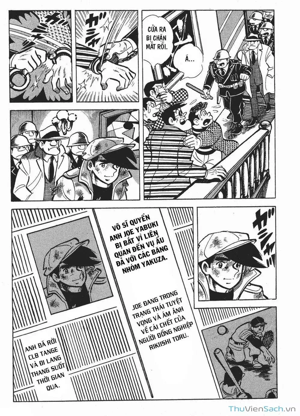 Truyện Tranh Thiết Quyền Lãng Tử - Ashita No Joe trang 5