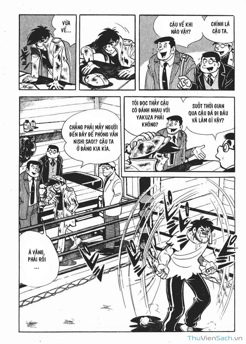 Truyện Tranh Thiết Quyền Lãng Tử - Ashita No Joe trang 5