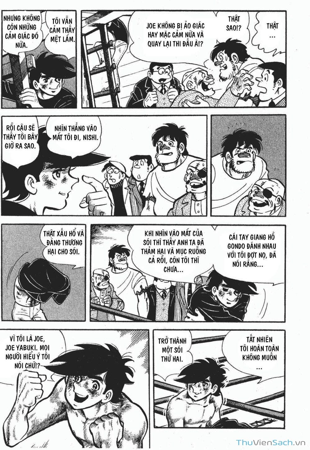 Truyện Tranh Thiết Quyền Lãng Tử - Ashita No Joe trang 5