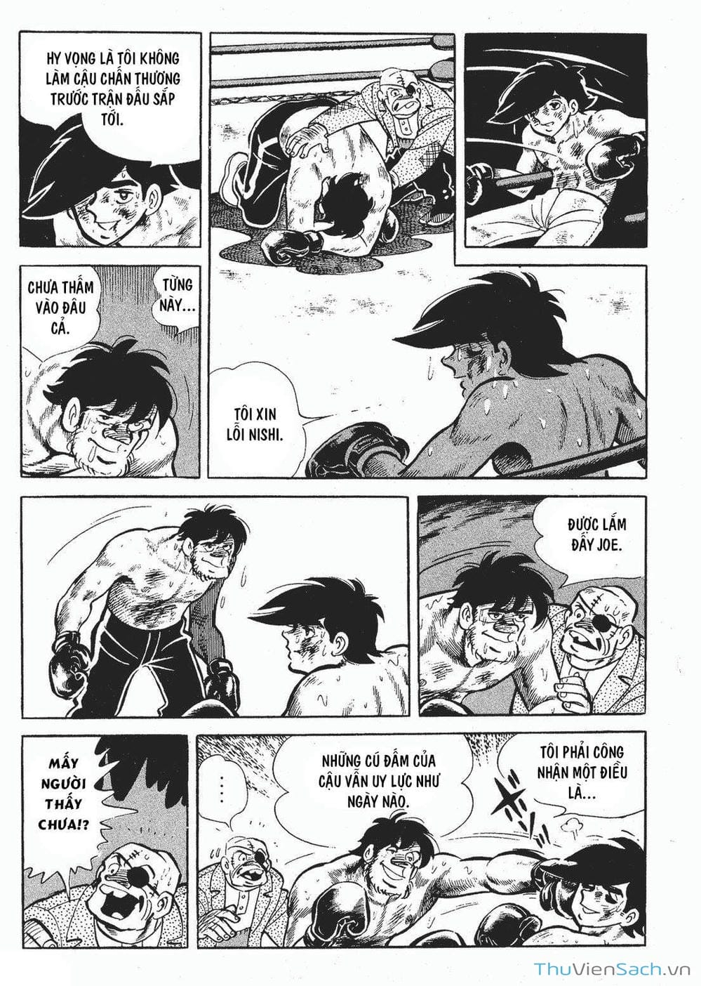 Truyện Tranh Thiết Quyền Lãng Tử - Ashita No Joe trang 2003