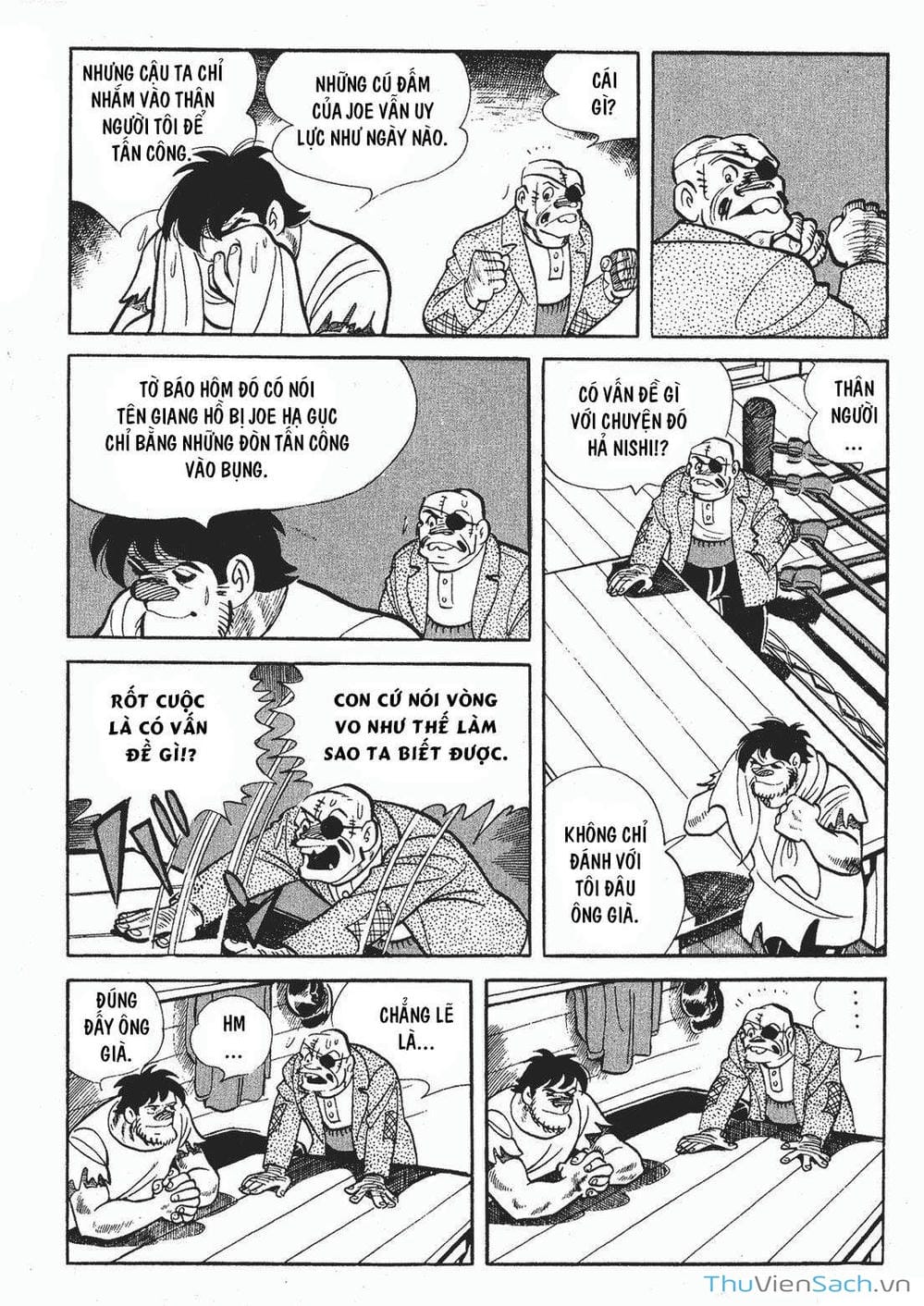 Truyện Tranh Thiết Quyền Lãng Tử - Ashita No Joe trang 2006